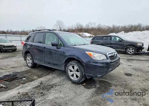2014 Subaru Forester 2.5I Premium from USA, damaged, VIN JF2SJAECXEH447766